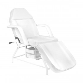 Beauty Bed 557A with Trays White